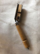 Bonny knife sharpener hand held pull through wood - £3.15 GBP