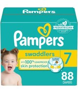 Pampers Baby Diapers - Swaddlers - Size 7, 88 Count, Ultra - $1,667.09 MXN