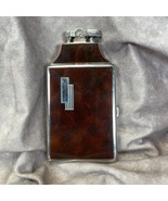 Ronson Art Deco Mastercase Cigarette Lighter Case Combo 1930s Brown Marble - $1,281.40 MXN
