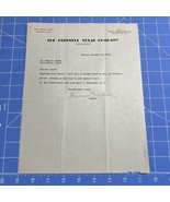 Vintage Letter The Grinnel Texas Company 1956 Signed Herman Grethel Iowa  - $29.76