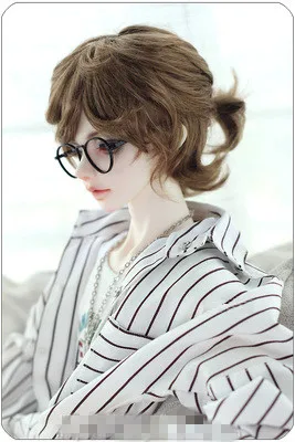 Play BJD doll simulation hair suitable for 1/31/41/61/8 size fashion hipster han - £58.21 GBP