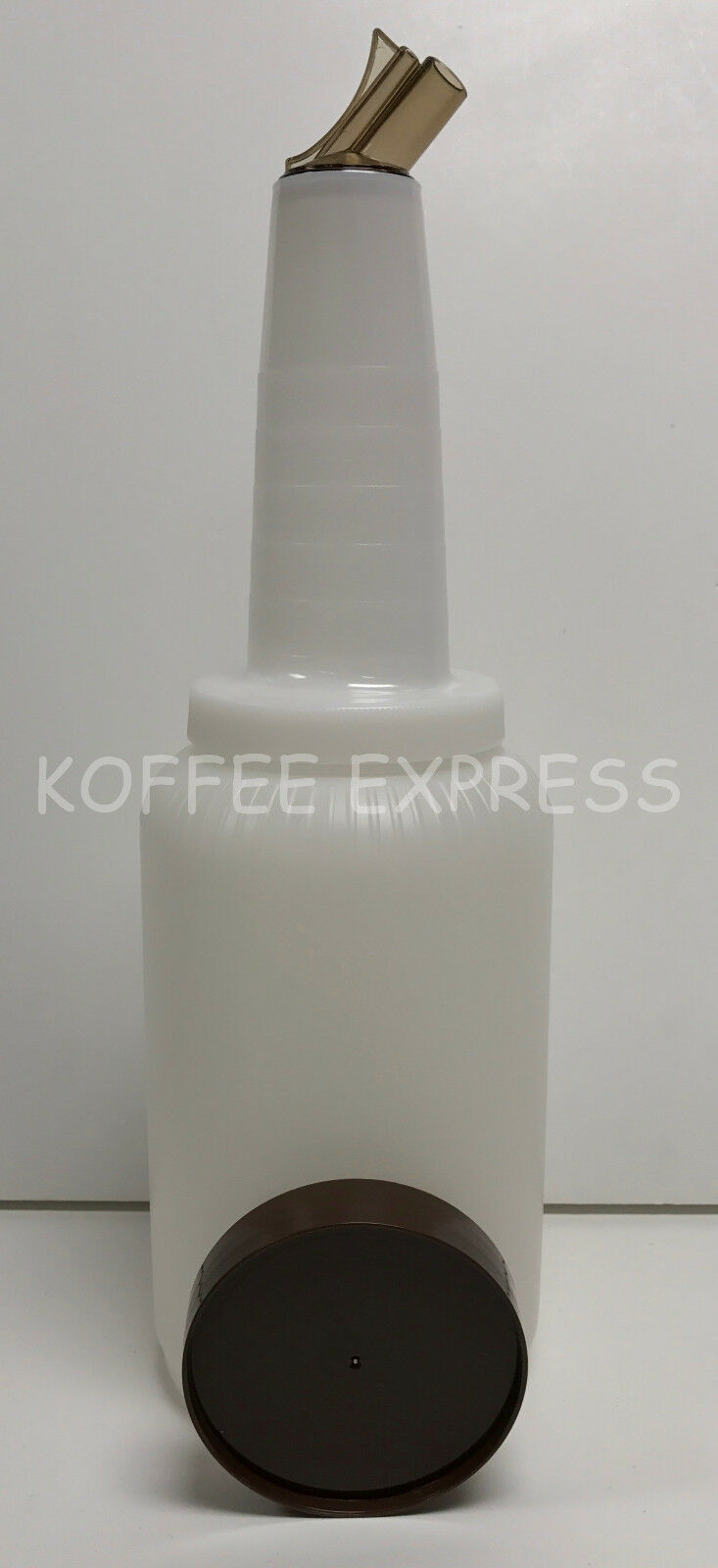 Primary image for Half Gallon Pour Bottle - - Brown Lid (1 bottle/64 oz) holds any type liquid