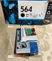 HP: 564 Black Ink - Genuine Sealed. Exp Jan 2019 -Open Box G12 - £5.35 GBP