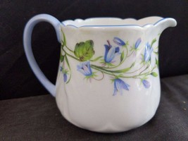 Shelley Harebell Oleander Shape Creamer 3&quot; - £44.57 GBP