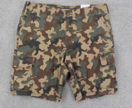 SONOMA RIPSTOP CARGO SHORT MENS SZ 40 CAMOUFLAGE STRETCH 10&quot; INSEAM FLEX... - $14.99