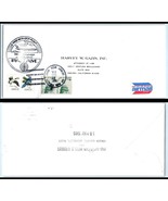 1985 US First Flight Cover-PAN AM, Detroit AMF,Michigan to London Airpor... - $2.96