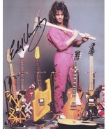 Signed EDDIE VAN HALEN PHOTO with COA Autographed GUITAR LEGEND - $174.99