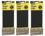 3M 4-3/16 In. x 11-1/4 In. Sanding Screen, Fine (2-Sheets) 9089NA 3M 3 Pack - £15.17 GBP