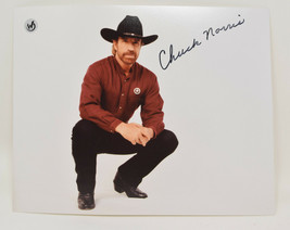 Chuck Norris as Walker Texas Ranger, on white background Signed Photo 8 x 10 COA - £78.22 GBP