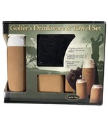 GOLFERS Drinkware &amp; Towel Set - BRAND NEW. - $9.92 CAD