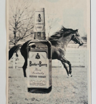 1968 Burke &amp; Barry Kentucky Whiskey Advertisement Vtg Liquor Distillery ... - $372.23 MXN