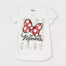 Disney Minnie Mouse T Shirt Girls Short Sleeve Size 6-6X or 10-12 NWT - $10.39