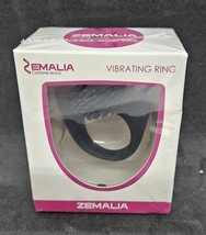 ZEMALIA Armour Waterproof Black Ultra Soft Silicone Vibrating Ring - £14.37 GBP