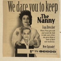 The Nanny Print Ad Vintage Fran Drescher TPA2 - £4.64 GBP