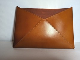 Magnolia Home Leather Wall Pocket Office Organizer Mail Saddle Lola JoannaGaines - £119.90 GBP