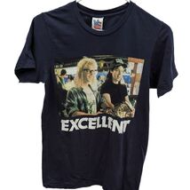 Junk Food Waynes World Excellent Tshirt Navy Blue 100% Cotton Size Small S - $49.99