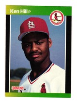 1989 Donruss #536 Ken Hill St. Louis Cardinals - $4.00