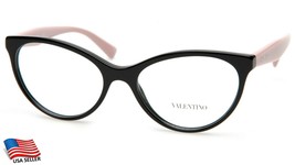 New Valentino Va 3013 5116 Black Pink Eyeglasses Frame 53-17-140mm B42 Italy - $191.09
