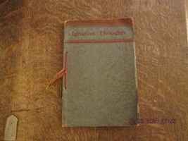 Ignatian Thoughts In Sonnet Form by Francis J. Seeliger 1937 PB - £23.52 GBP