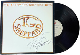 T.G. Sheppard signed 1983 Greatest Hits Album Cover/LP/Vinyl Record- JSA #GG0841 - £43.03 GBP