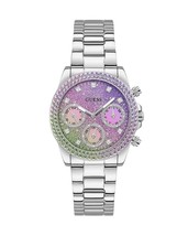 Guess Women&#39;s Analog Quartz Multicolor Dial Watch GW0483L1 Stainless Steel 38mm - £78.22 GBP