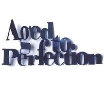 Confetti Word Aged to Perfection Blue Royal - Half Pound Bag (8oz)  FREE... - £20.20 GBP