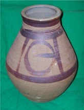 Vtg Sdw Studio Pottery California Decor Water Vase Retro Modern Big Mammoth Pot - £33.78 GBP