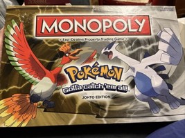 Monopoly Pokemon Gotta catch &#39;em all! Johto Edition Complete 2016 - £19.46 GBP