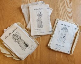 Vintage Anne Adams Womens Sz 14 Mail Order Sewing Patterns Lot of 3 - $92.91