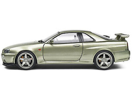 1999 Nissan Skyline GT-R R34 RHD Right Hand Drive Green Metallic 1/18 Diecast Ca - £59.05 GBP