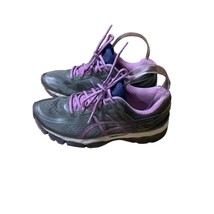 Asics Womens Size 7 Gray Purple Gel Kayono 22 Sneaker Shoes Athletic Flu... - £23.34 GBP