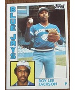 Roy Lee Jackson, Blue Jays,  1984 #339 Topps  Baseball Card GDC - GREAT ... - £2.35 GBP