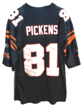 Carl Pickens #81 Cincinnati Bengals NFL Vintage Starter 90s Black Sewn Jersey 52 - $111.38