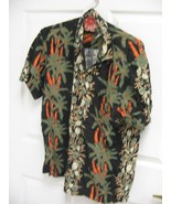 Diamond Head Sportswear Tropical Button Up Shirt Made in Hawaii Mens Large - $285.40 MXN
