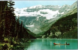 Lake Louise and Victoria Glacier Banff National Park Canadian Rockies Postcard - £4.11 GBP