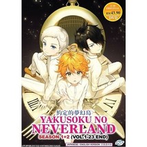English Dubbed The Promised Neverland Season 1+2 (VOL.1-23End) Dvd All Region - £13.19 GBP