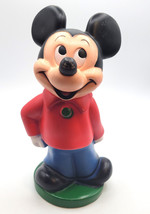 Walt Disney Happy Micky Mouse Vintage Play-Pal Plastics Bank AS IS Collectible - £23.94 GBP