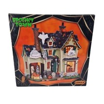  Lemax 25330 Spooky Town “Scariest Halloween Village House” Lighted Retired - £47.13 GBP