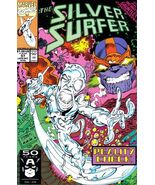 Silver Surfer 57 (1987 2nd Series)*THANOS! - $5.94