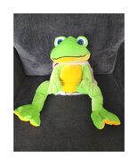 Six Flags Frog King Stuffed Animal Jumbo CHRISTMAS PLUSH - €17,30 EUR