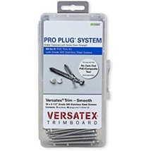 Pro Plug Kit for PVC Trim - Versatex Smooth Trim - 50 Linear feet with 2-1/2 - £36.01 GBP