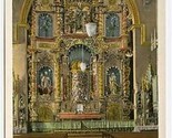 The Golden Altar San Jose Church Postcard Avenue A Panama City Panama - $9.90