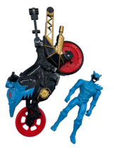 Dino Blue Red Cycle Blue Power Ranger Set Dino Charge Motorcycle Figure  - £12.49 GBP
