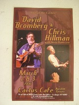 David Bromberg &amp; Chris Hillman Concert poster Handbill - $8.06
