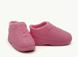 Barbie Light Pink High Top Sneakers Shoes Doll Clothing Accessories Toy ... - £7.82 GBP