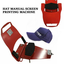 Hat Champ All Screen Printing Press With Std Interchangeable Platen 6X3.375" Us - £139.96 GBP