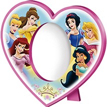 Disney&#39;s Princess Fairytale Friends Miniature Heart Frame Favor 1 Per Pk... - $46.63 MXN