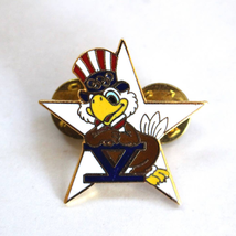 Vintage Los Angeles LA California USA 1984 Olympic Pin Series II Sam the... - $14.52