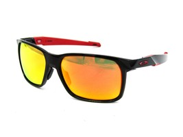 Oakley Portal X OO9460 Polarized Sunglasses, Polished Black / Ruby Mirror #ATL02 - £66.60 GBP