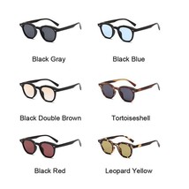 Classic Round Sunglasses for Women: Designer Retro Style with Rivet Detailing, B - £4.89 GBP